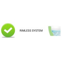 Závěsné WC MAXMAX Rea CARLO mini RIMLESS + Duroplast sedátko flat - bílé