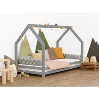 Dětská designová postel z masivu 180x80 cm DOMEČEK 3