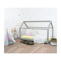 Dětská domečková postel z masivu 200x90 cm TEREZA