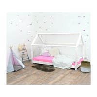 Dětská domečková postel z masivu 160x90 cm TEREZA