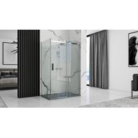 Sprchová vanička MAXMAX Rea ROCK 90x120 cm - šedá