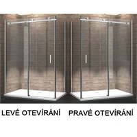 Sprchový kout WHISTLER 80x120 cm