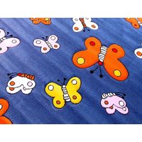 Dětský koberec BUTTERFLY blue