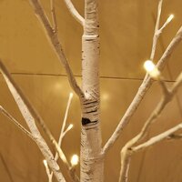 Vánoční LED břízový stromek - 150 cm - 72 LED