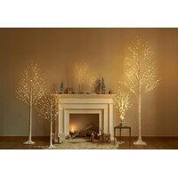 Vánoční LED břízový stromek - 180 cm - 95 LED