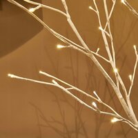 Vánoční LED břízový stromek - 180 cm - 95 LED