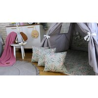 Dětský stan TEEPEE (TÝPÍ) SRNEČKY s doplňky - šedý