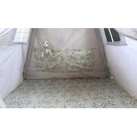 Dětský stan TEEPEE (TÝPÍ) SRNEČKY s doplňky - šedý