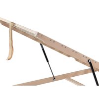 Dřevěný laťkový rošt AHORN - MAXIMUS P 200x80 cm - masiv buku s rámem - nosnost 220 kg