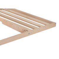 Dřevěný laťkový rošt AHORN - MAXIMUS P 200x80 cm - masiv buku s rámem - nosnost 220 kg