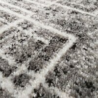 Kusový koberec PANNE cross - odstíny šedé