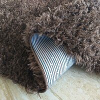 Moderní koberec SHAGGY MERRY - hnědý