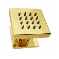 Boční sprchová tryska MEXEN - hranatá - 50x50 mm - zlatá, 79360-50