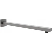 Rameno dešťové sprchy MEXEN - 40 cm - obdélníkové - rovné - grafitové, 79112-66