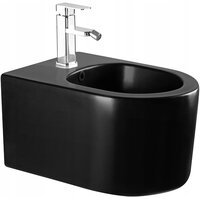 Závěsný bidet SOFIA 48 cm - černý matný