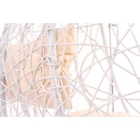 Závěsné houpací křeslo MONTANA - bílé - vel. S