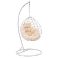 Závěsné houpací křeslo MONTANA - bílé - vel. S