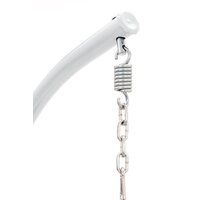 Závěsné houpací křeslo MONTANA - bílé - vel. S