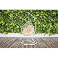 Závěsné houpací křeslo MONTANA - bílé - vel. S