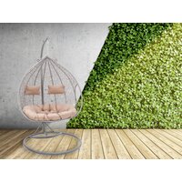 Závěsné houpací křeslo MONTANA - šedé - vel. XXL - pro 2 osoby