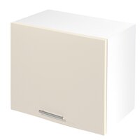 Závěsná kuchyňská skříňka VITO - 60x58x30 cm - béžová lesklá