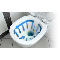 Závěsné WC MAXMAX Rea HARY RIMLESS + Duroplast sedátko slim - bílé