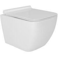 Závěsné WC MAXMAX Rea HARY RIMLESS + Duroplast sedátko slim - bílé
