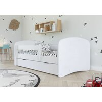 Dětská postel BABY DREAMS se šuplíkem - bílá 160x80 cm