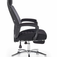 Kancelářská židle FLY s podnožkou černá