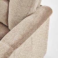 Polohovací křeslo JURY - čalouněné - šedé