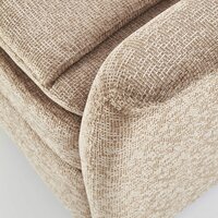 Polohovací křeslo JURY - čalouněné - šedé