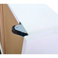 Dětská patrová postel s rozšířeným spodním lůžkem z MASIVU BUK - MAXIM 200x90cm - přírodní