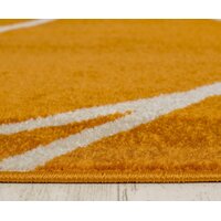 Moderní kusový koberec SPRING Raven - oranžová