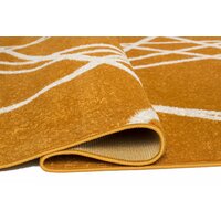 Moderní kusový koberec SPRING Raven - oranžová