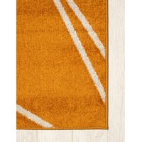 Moderní kusový koberec SPRING Raven - oranžová