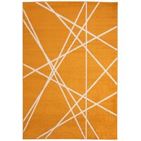 Moderní kusový koberec SPRING Raven - oranžová