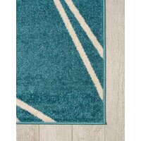 Moderní kusový koberec SPRING Raven - světle modrá