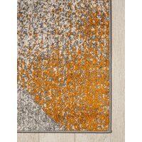 Moderní kusový koberec SPRING Split - oranžový