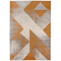 Moderní kusový koberec SPRING Split - oranžový