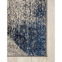 Moderní kusový koberec SPRING Split - modrý