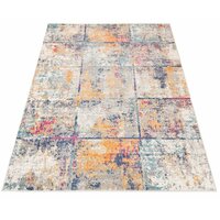 Moderní kusový koberec DENVER Tiras - šedý