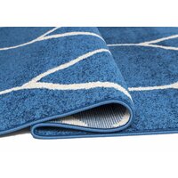 Moderní kusový koberec SPRING Troxi - modrý