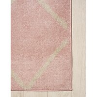 Moderní kusový koberec SPRING Troxi - růžový