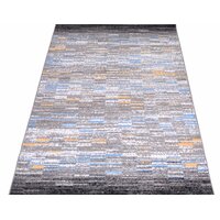 Moderní kusový koberec VISI Beja - šedý/oranžový/modrý