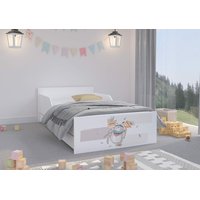Dětská postel FILIP - MEDVÍDEK A LIŠÁK 180x90 cm