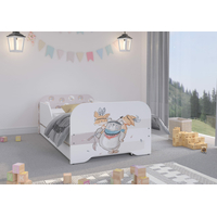 Dětská postel KIM - MEDVÍDEK A LIŠÁK 140x70 cm + MATRACE