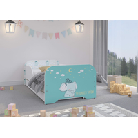 Dětská postel KIM - SLONÍK 140x70 cm + MATRACE
