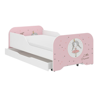 Dětská postel KIM - PRINCEZNA 160x80 cm