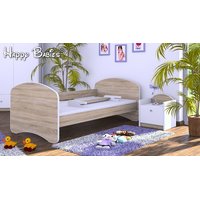 Dětská postel 180x90 cm - TMAVÝ DUB