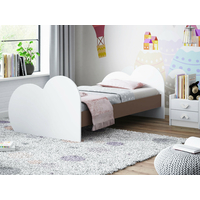 Dětská postel SRDÍČKO bez motivu 160x80 cm (11 barev) + matrace ZDARMA